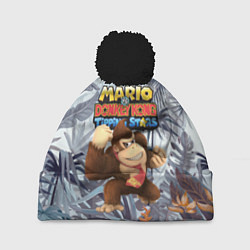 Шапка с помпоном Mario Donkey Kong - Nintendo - Gorilla, цвет: 3D-черный