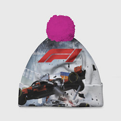 Шапка c помпоном Формула 1 - ни за что, блин!