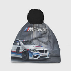 Шапка c помпоном BMW M4 GT4 - racing team - motorsport