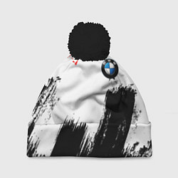 Шапка c помпоном BMW art