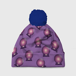 Шапка с помпоном Магический шар, цвет: 3D-тёмно-синий