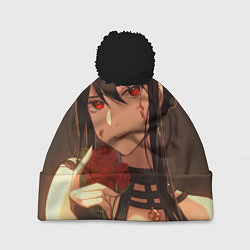 Шапка с помпоном Семья Шпиона Йор Форджер, цвет: 3D-черный