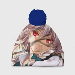 Шапка с помпоном Touhou Project Sakuya Izayoi, цвет: 3D-тёмно-синий