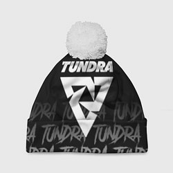 Шапка с помпоном Tundra style, цвет: 3D-белый