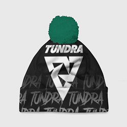 Шапка с помпоном Tundra style, цвет: 3D-зеленый