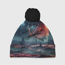 Шапка c помпоном Фантастическая планета