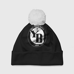 Шапка с помпоном Young Boys, цвет: 3D-белый