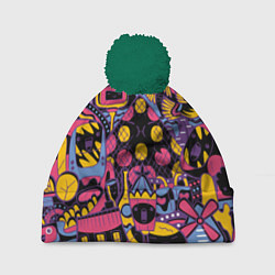 Шапка c помпоном О Париж