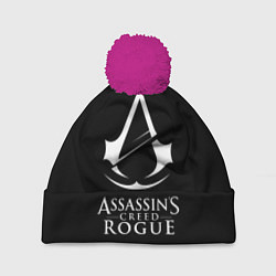 Шапка с помпоном Assassins Creed rogue, цвет: 3D-малиновый