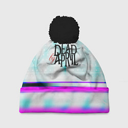 Шапка c помпоном Dead by april rock band