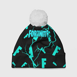 Шапка с помпоном Fortnite epic games, цвет: 3D-белый