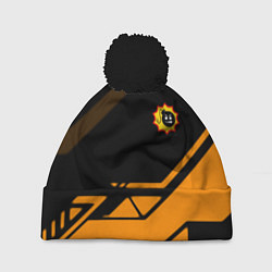 Шапка c помпоном Serious Sam geometry