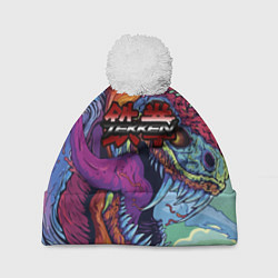 Шапка c помпоном Tekken hyper beast