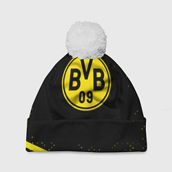Шапка с помпоном Borussia полосы, цвет: 3D-белый