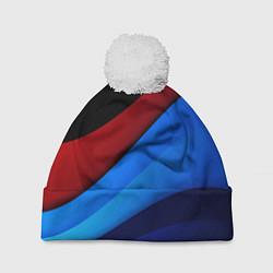 Шапка с помпоном Multicoloured, цвет: 3D-белый
