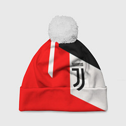 Шапка c помпоном Juventus sport geometry