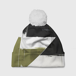 Шапка c помпоном Haval логотип