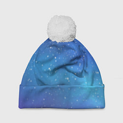 Шапка c помпоном Ночное сияние