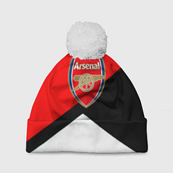Шапка c помпоном Arsenal geometry sport