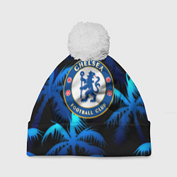 Шапка c помпоном Chelsea тропики