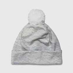 Шапка c помпоном Снег сугробы
