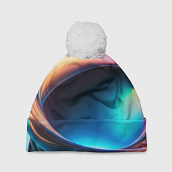 Шапка c помпоном Галактический шар