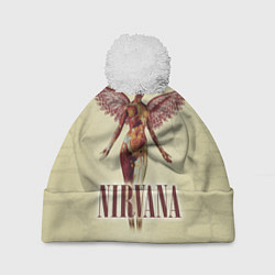 Шапка с помпоном Nirvana Angel, цвет: 3D-белый