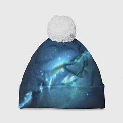 Шапка с помпоном Atlantis Nebula, цвет: 3D-белый