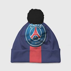 Шапка c помпоном Paris Saint-German