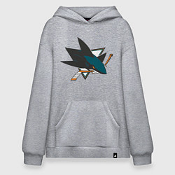 Худи оверсайз San Jose Sharks