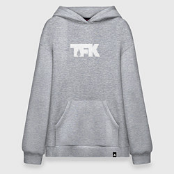 Худи оверсайз TFK: White Logo