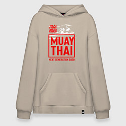 Худи оверсайз MUAY THAI