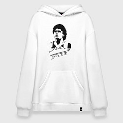 Худи оверсайз Diego Maradona