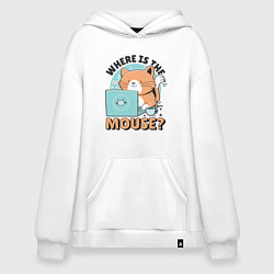 Худи оверсайз Где же мышка Программист поймет