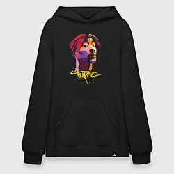 Худи оверсайз Tupac Color