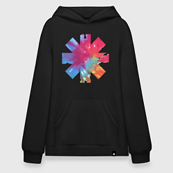 Толстовка-худи оверсайз RHCP Color, цвет: черный