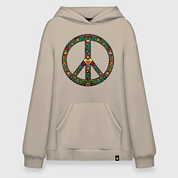 Худи оверсайз Pacific symbol