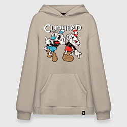 Худи оверсайз Cuphead - Mugman