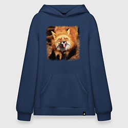 Худи оверсайз Лиса показывает язык