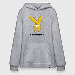 Худи оверсайз Simpboy - rabbit Homer