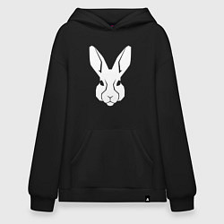 Худи оверсайз White rabbit head