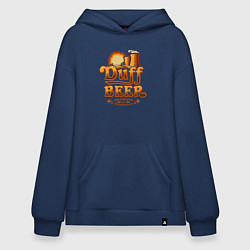 Худи оверсайз Duff beer brewing