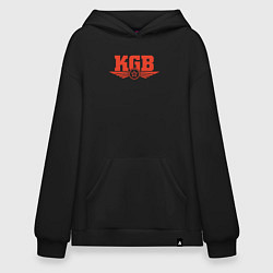 Худи оверсайз KGB Red