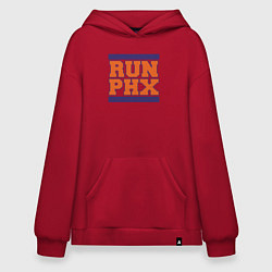Толстовка-худи оверсайз Run Phoenix Suns, цвет: красный