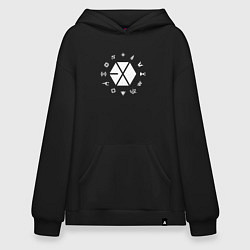 Худи оверсайз Logo EXO