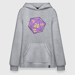 Худи оверсайз D20 Baldurs Gate 3