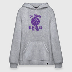 Худи оверсайз Basketball Los Angeles