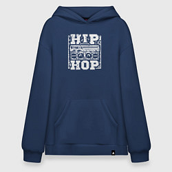 Худи оверсайз Hip hop life