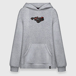 Толстовка-худи оверсайз Formula 1 McLaren, цвет: меланж