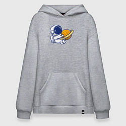 Худи оверсайз Обнимаю сатурн